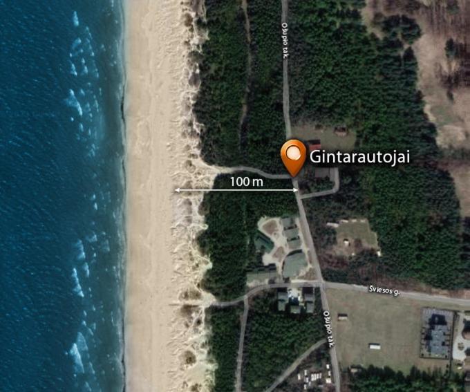 Gintarautojai Hotel Palanga Buitenkant foto